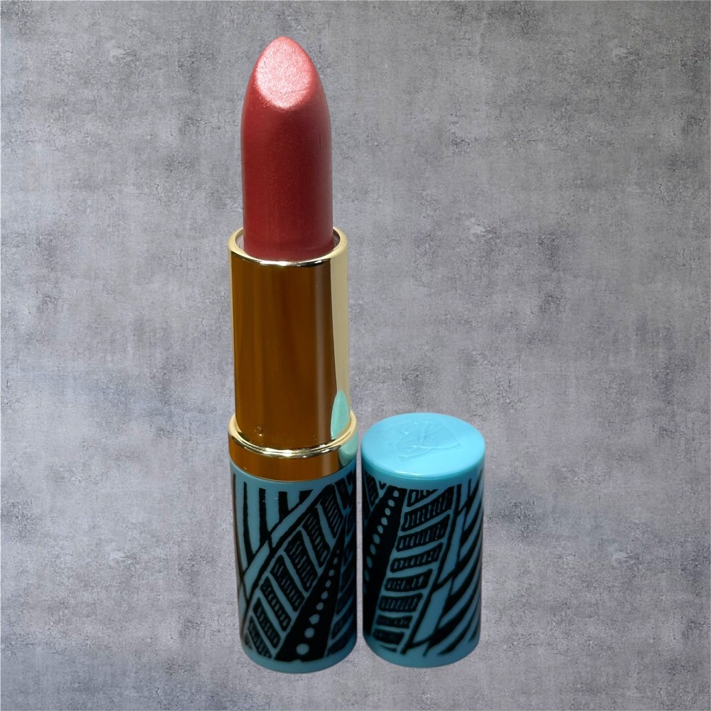 New Estee Lauder Pure‎ Color Lipstick Women 16 Candy Shimmer Blue Pattern Case